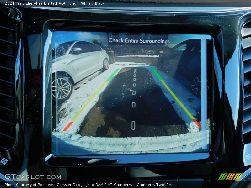 Bright White / Black 2021 Jeep Cherokee Limited 4x4