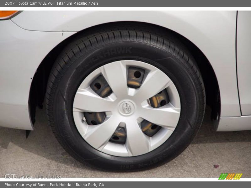 Titanium Metallic / Ash 2007 Toyota Camry LE V6
