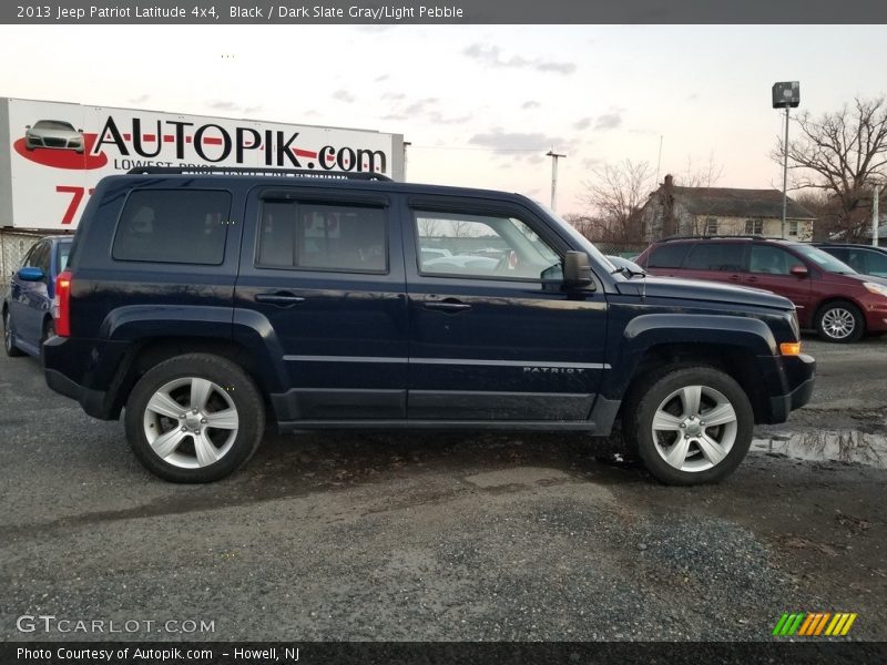 Black / Dark Slate Gray/Light Pebble 2013 Jeep Patriot Latitude 4x4