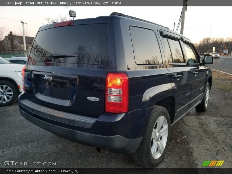 Black / Dark Slate Gray/Light Pebble 2013 Jeep Patriot Latitude 4x4