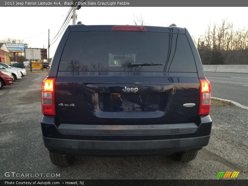 Black / Dark Slate Gray/Light Pebble 2013 Jeep Patriot Latitude 4x4