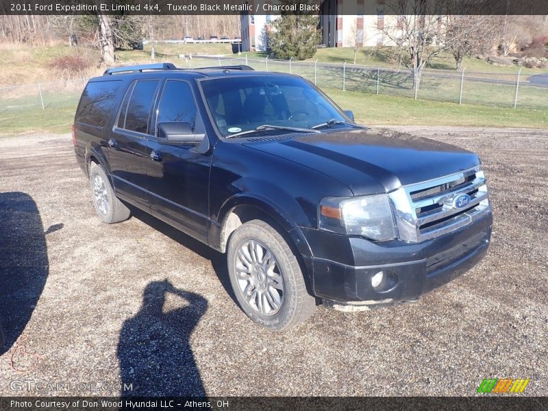 Tuxedo Black Metallic / Charcoal Black 2011 Ford Expedition EL Limited 4x4