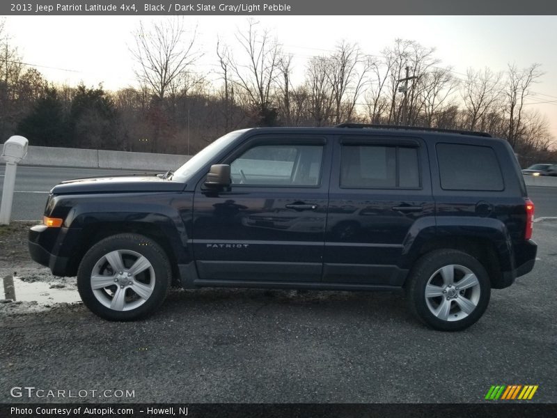 Black / Dark Slate Gray/Light Pebble 2013 Jeep Patriot Latitude 4x4