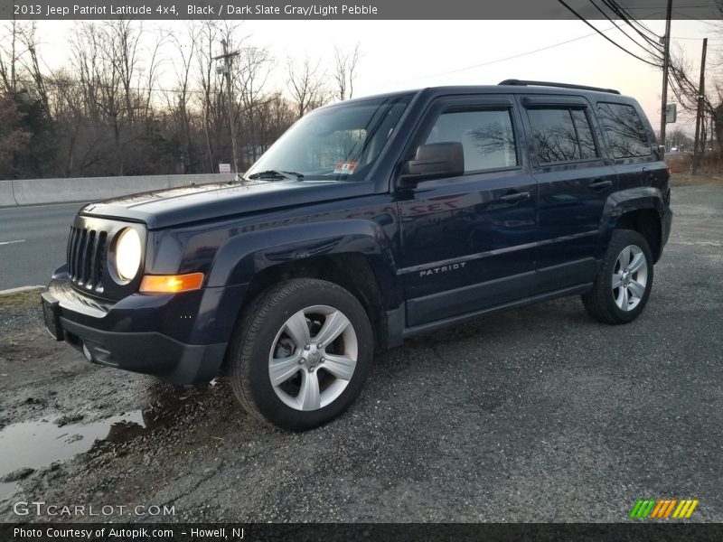 Black / Dark Slate Gray/Light Pebble 2013 Jeep Patriot Latitude 4x4