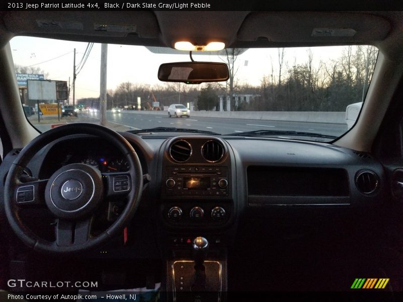 Black / Dark Slate Gray/Light Pebble 2013 Jeep Patriot Latitude 4x4