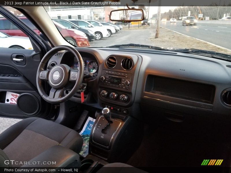 Black / Dark Slate Gray/Light Pebble 2013 Jeep Patriot Latitude 4x4