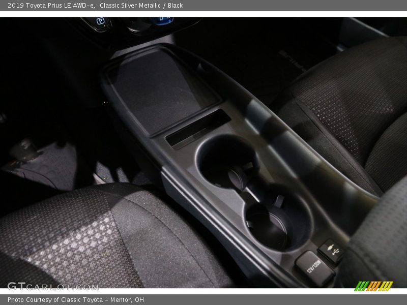 Classic Silver Metallic / Black 2019 Toyota Prius LE AWD-e