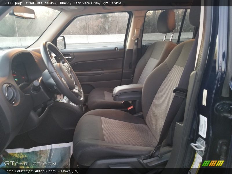 Black / Dark Slate Gray/Light Pebble 2013 Jeep Patriot Latitude 4x4