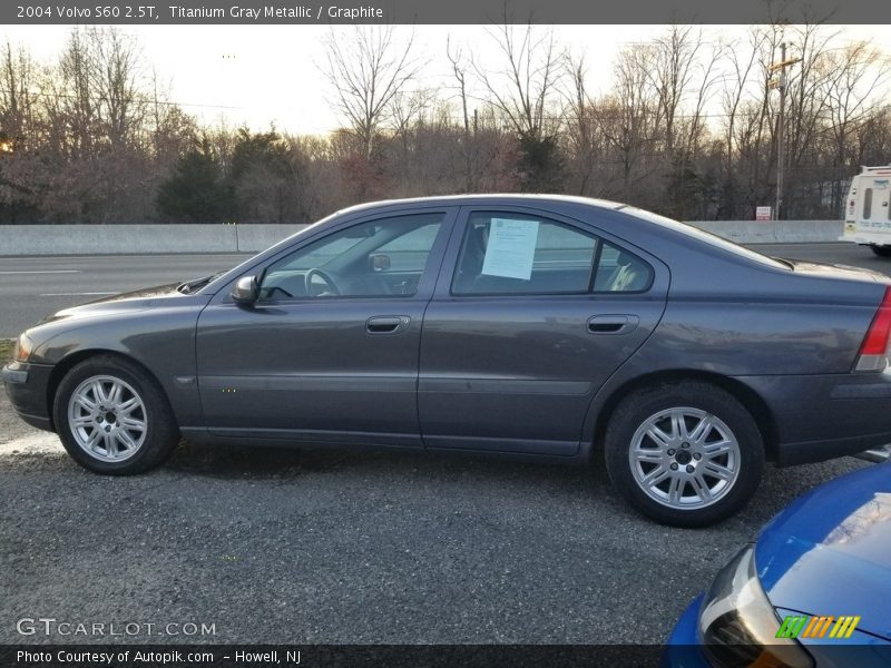 Titanium Gray Metallic / Graphite 2004 Volvo S60 2.5T