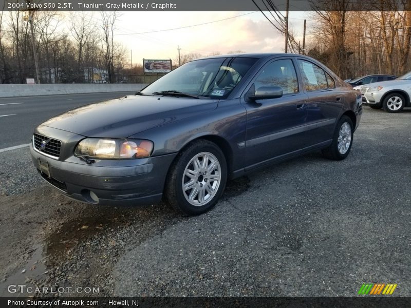 Titanium Gray Metallic / Graphite 2004 Volvo S60 2.5T