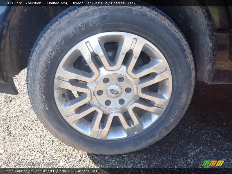 Tuxedo Black Metallic / Charcoal Black 2011 Ford Expedition EL Limited 4x4