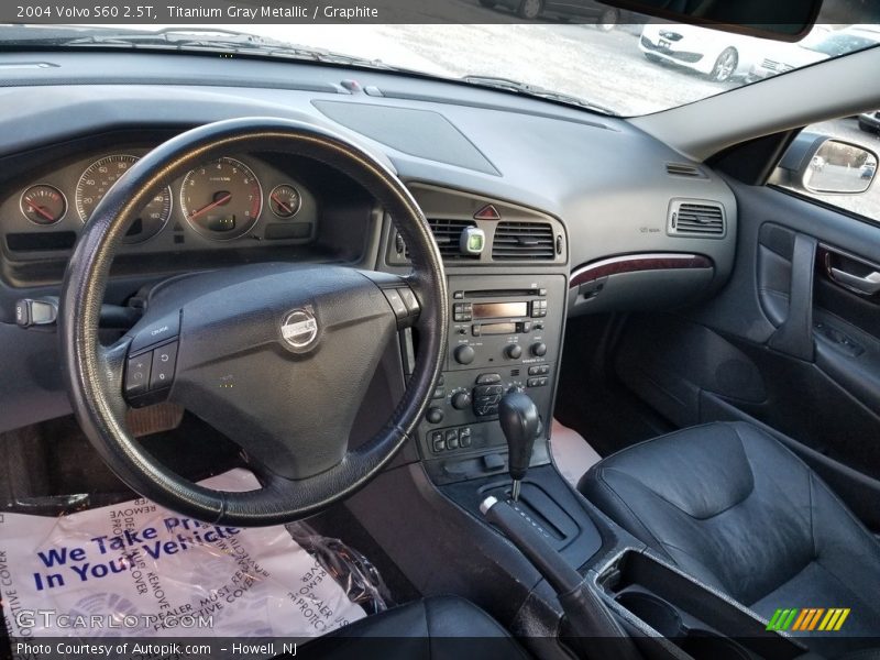 Titanium Gray Metallic / Graphite 2004 Volvo S60 2.5T