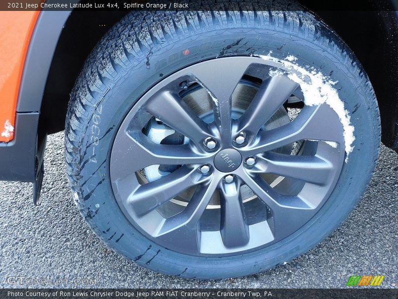 Spitfire Orange / Black 2021 Jeep Cherokee Latitude Lux 4x4