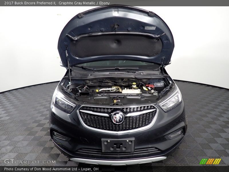 Graphite Gray Metallic / Ebony 2017 Buick Encore Preferred II