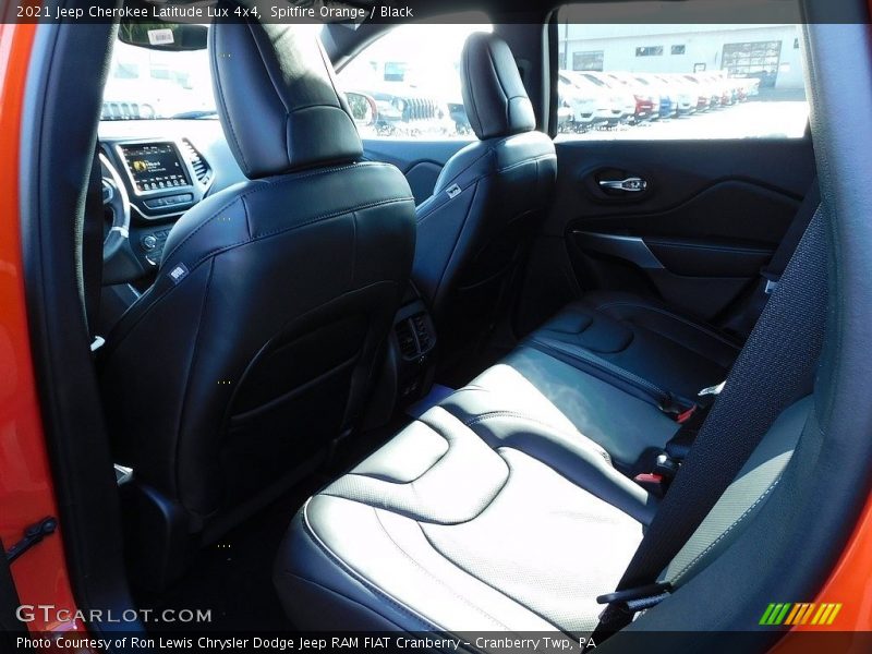 Spitfire Orange / Black 2021 Jeep Cherokee Latitude Lux 4x4