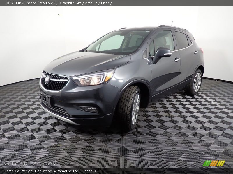 Graphite Gray Metallic / Ebony 2017 Buick Encore Preferred II
