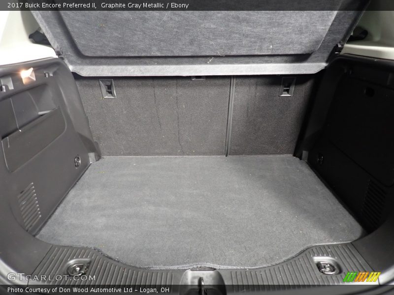 Graphite Gray Metallic / Ebony 2017 Buick Encore Preferred II