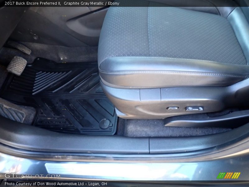 Graphite Gray Metallic / Ebony 2017 Buick Encore Preferred II
