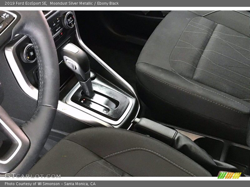 Moondust Silver Metallic / Ebony Black 2019 Ford EcoSport SE