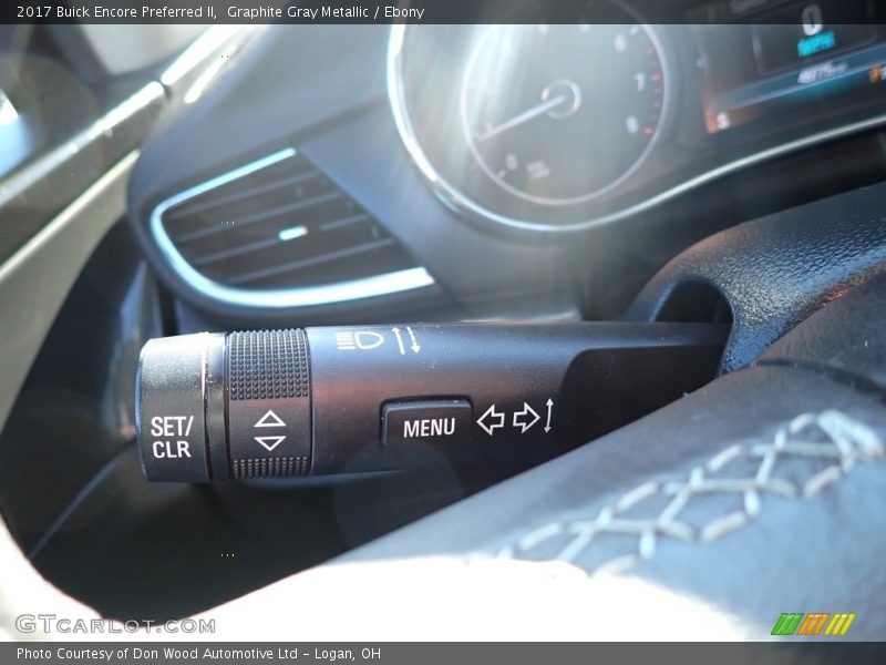 Graphite Gray Metallic / Ebony 2017 Buick Encore Preferred II