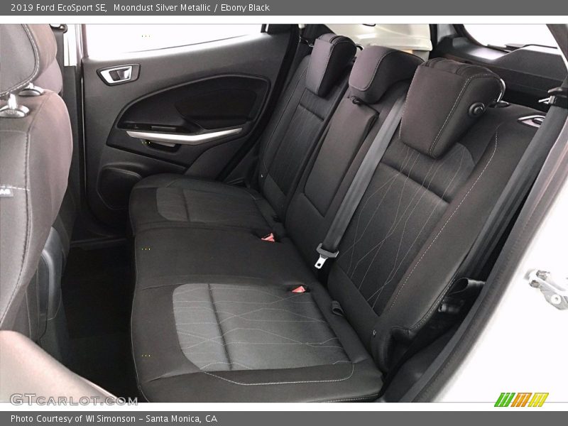 Moondust Silver Metallic / Ebony Black 2019 Ford EcoSport SE