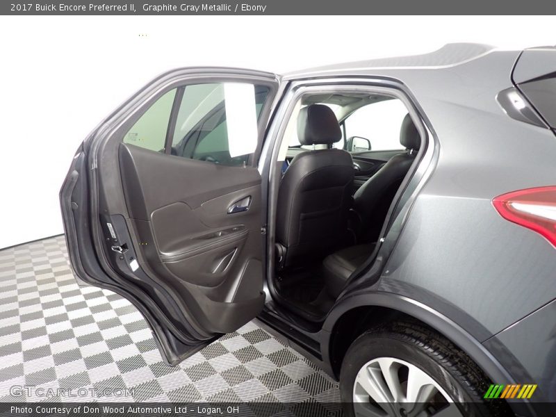 Graphite Gray Metallic / Ebony 2017 Buick Encore Preferred II