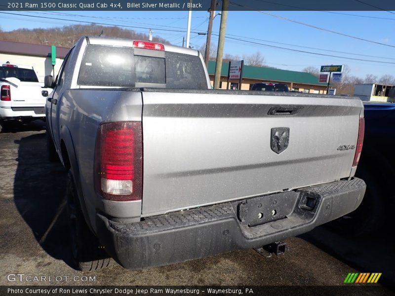 Billet Silver Metallic / Black 2021 Ram 1500 Classic Quad Cab 4x4
