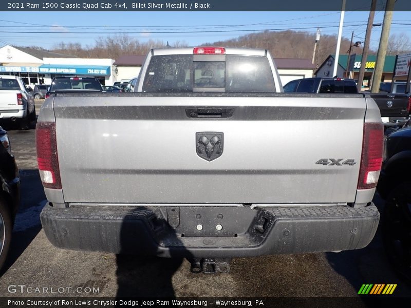 Billet Silver Metallic / Black 2021 Ram 1500 Classic Quad Cab 4x4