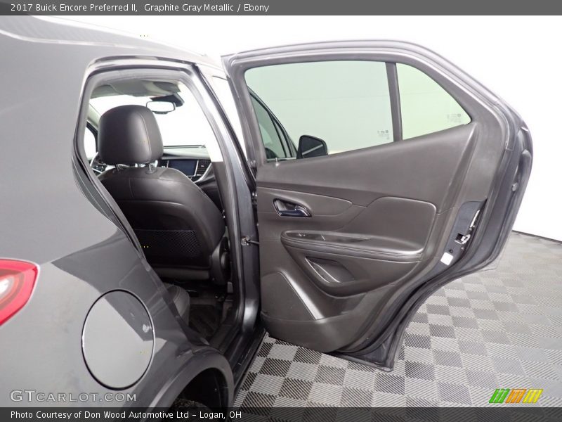 Graphite Gray Metallic / Ebony 2017 Buick Encore Preferred II