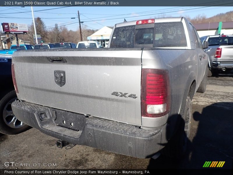 Billet Silver Metallic / Black 2021 Ram 1500 Classic Quad Cab 4x4