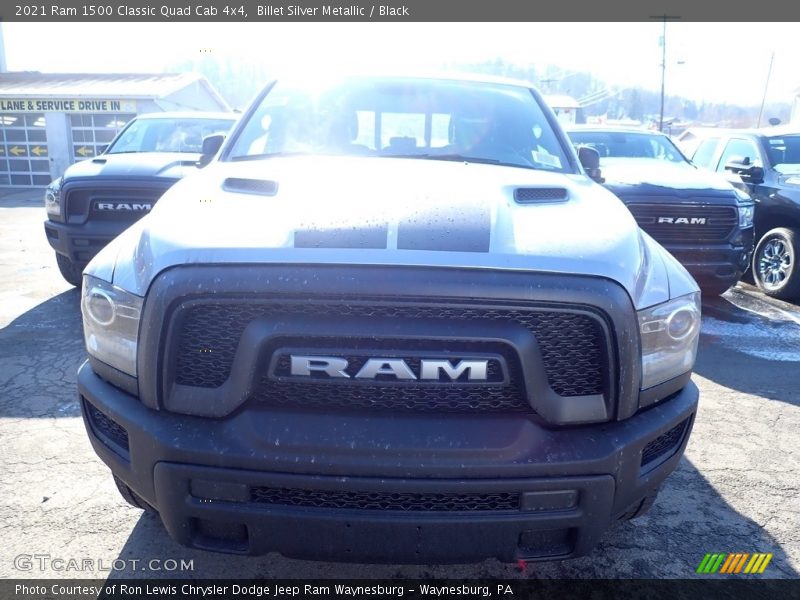 Billet Silver Metallic / Black 2021 Ram 1500 Classic Quad Cab 4x4