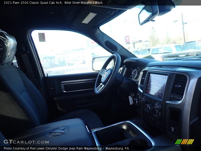 Billet Silver Metallic / Black 2021 Ram 1500 Classic Quad Cab 4x4
