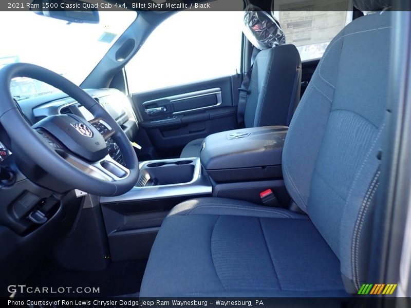 Billet Silver Metallic / Black 2021 Ram 1500 Classic Quad Cab 4x4