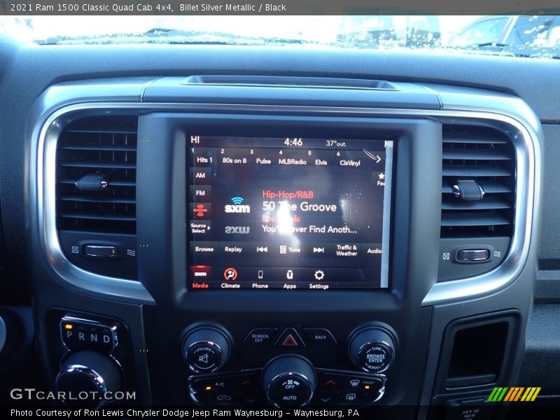 Billet Silver Metallic / Black 2021 Ram 1500 Classic Quad Cab 4x4