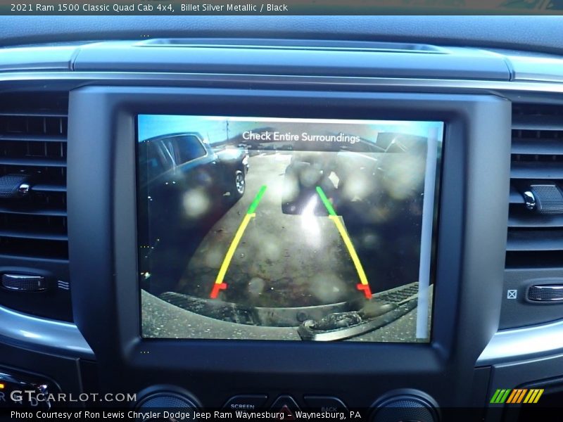 Billet Silver Metallic / Black 2021 Ram 1500 Classic Quad Cab 4x4