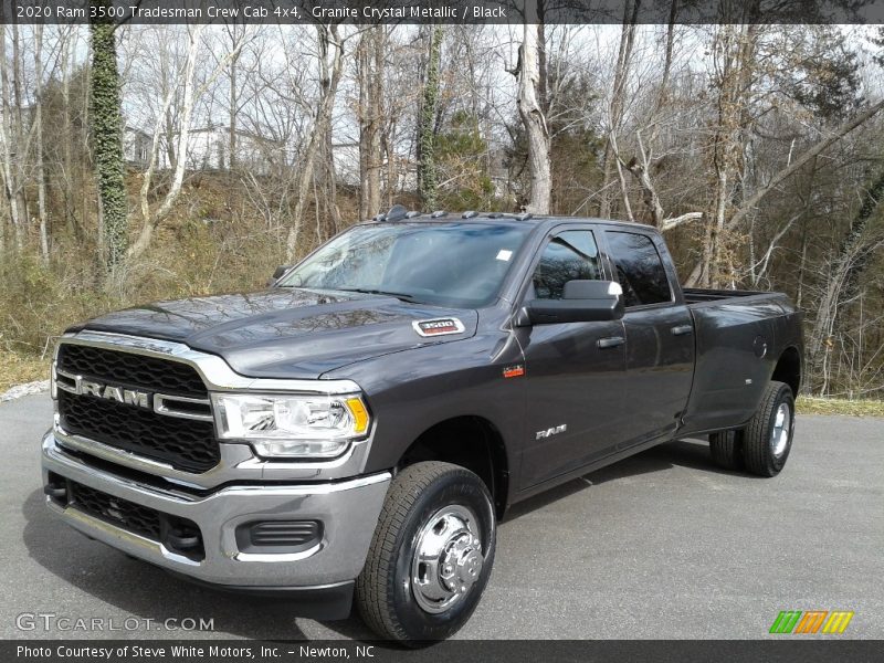 Granite Crystal Metallic / Black 2020 Ram 3500 Tradesman Crew Cab 4x4