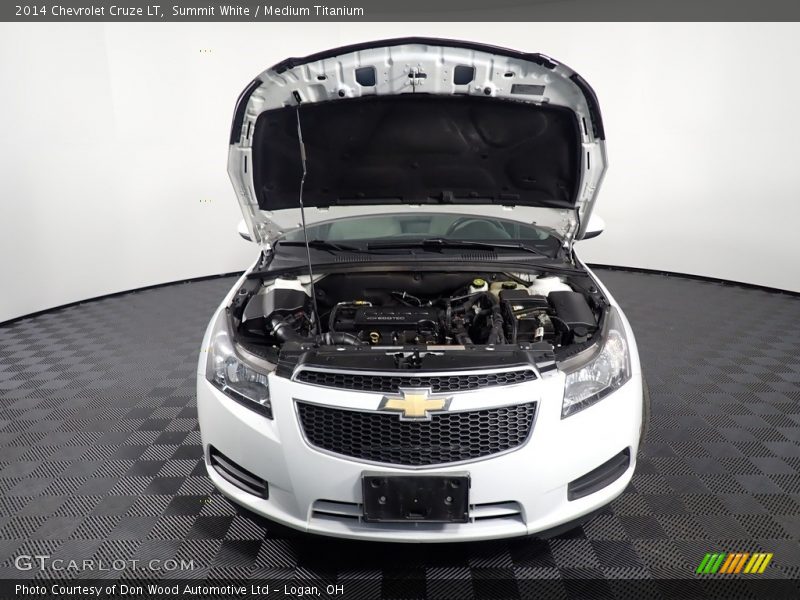 Summit White / Medium Titanium 2014 Chevrolet Cruze LT