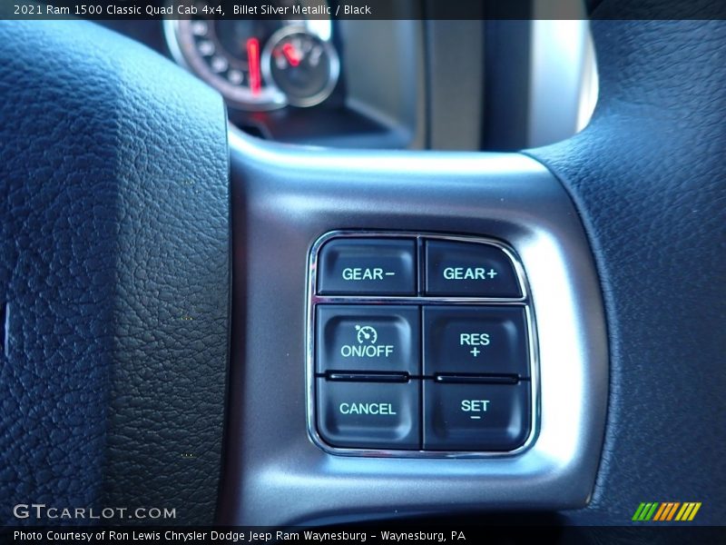 Billet Silver Metallic / Black 2021 Ram 1500 Classic Quad Cab 4x4