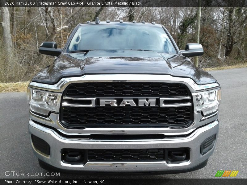Granite Crystal Metallic / Black 2020 Ram 3500 Tradesman Crew Cab 4x4