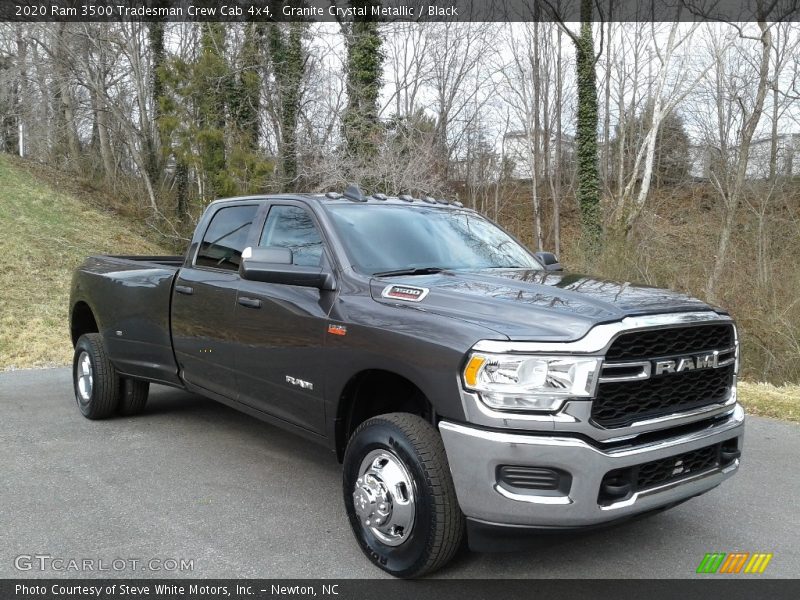 Granite Crystal Metallic / Black 2020 Ram 3500 Tradesman Crew Cab 4x4