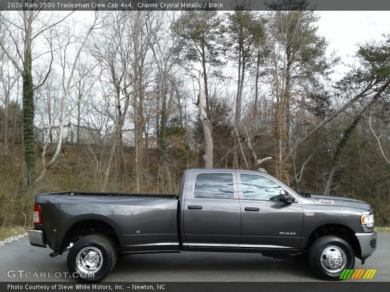 Granite Crystal Metallic / Black 2020 Ram 3500 Tradesman Crew Cab 4x4