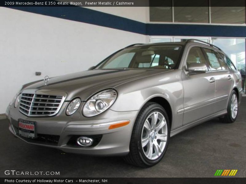 Pewter Metallic / Cashmere 2009 Mercedes-Benz E 350 4Matic Wagon