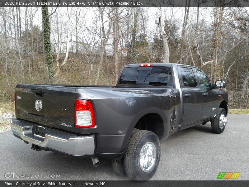 Granite Crystal Metallic / Black 2020 Ram 3500 Tradesman Crew Cab 4x4