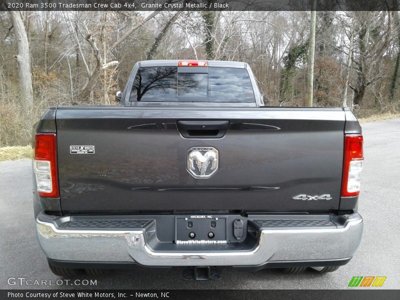 Granite Crystal Metallic / Black 2020 Ram 3500 Tradesman Crew Cab 4x4