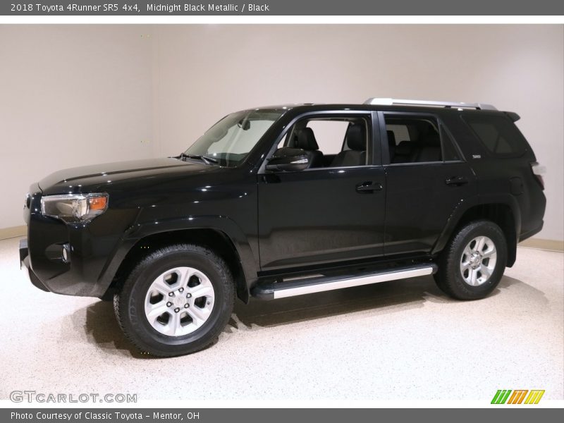 Midnight Black Metallic / Black 2018 Toyota 4Runner SR5 4x4