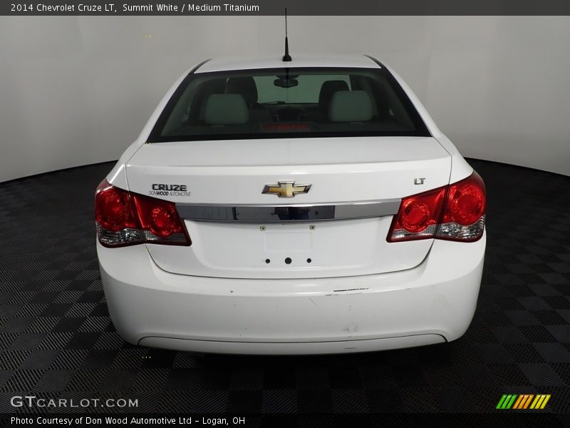 Summit White / Medium Titanium 2014 Chevrolet Cruze LT
