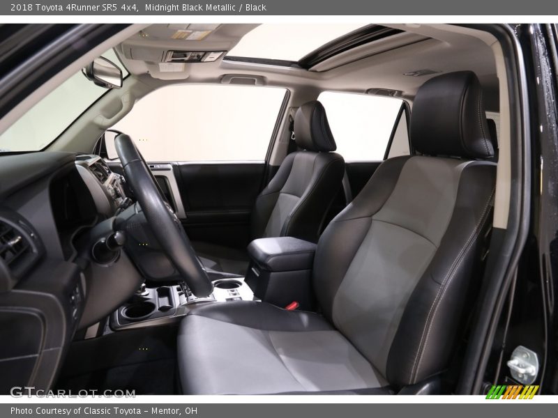 Midnight Black Metallic / Black 2018 Toyota 4Runner SR5 4x4