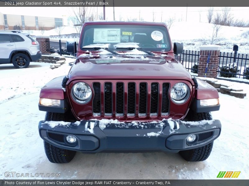 Snazzberry Pearl / Black 2021 Jeep Gladiator Sport 4x4