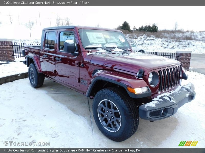 Snazzberry Pearl / Black 2021 Jeep Gladiator Sport 4x4