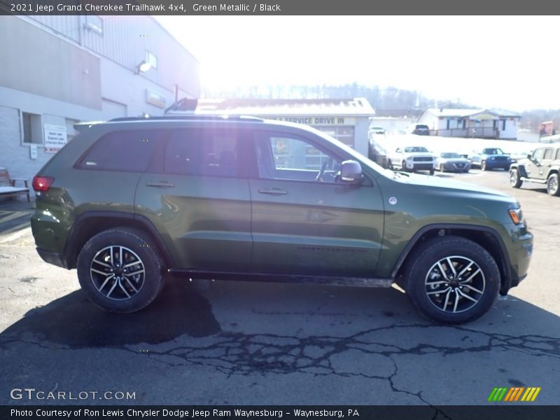 Green Metallic / Black 2021 Jeep Grand Cherokee Trailhawk 4x4